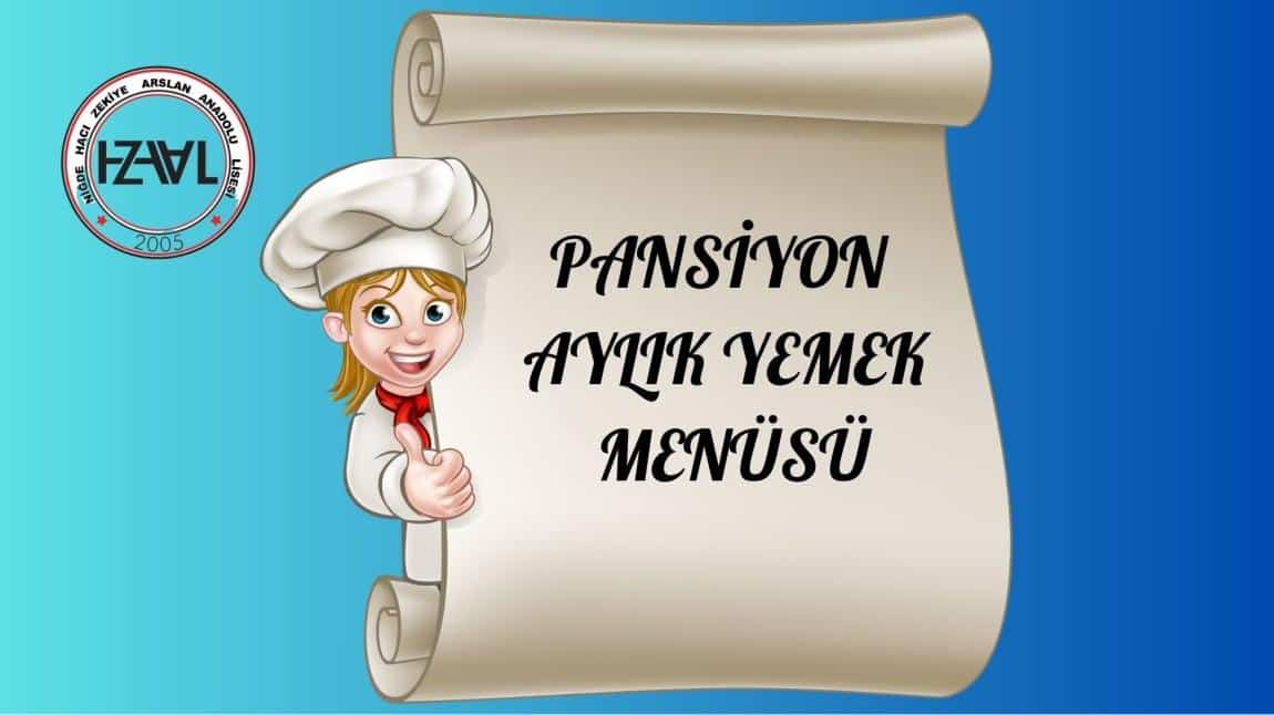 EKİM AYI PANSİYON YEMEK MENÜSÜ